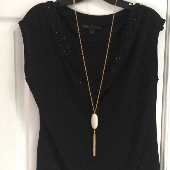 Express Tops - 2/$10 Express large cap sleeve top w/ jeweled neck